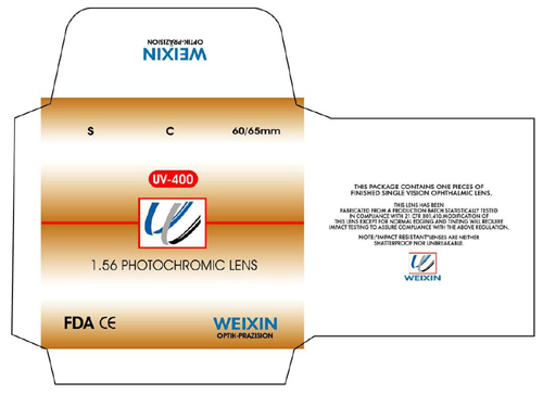 CR39 Photochromic Objektiv für 1,56 Nahen Index (CR39 Photochromic Objektiv für 1,56 Nahen Index)