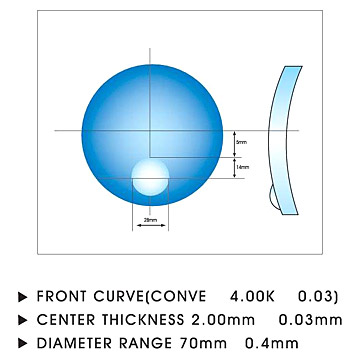  Blended Bifocal Lens (28mm) (Blended Bifocal Lens (28mm))