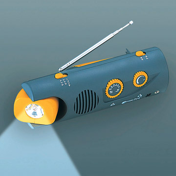  LED Hand Light With Radio&Alarm&Personal Power Supplier ( LED Hand Light With Radio&Alarm&Personal Power Supplier)