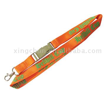 Nylon Lanyard mit Schaum Drucken (Nylon Lanyard mit Schaum Drucken)