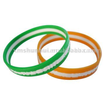  Multi-Tier Silicone Wristband (Multi-Tier Bracelet en silicone)