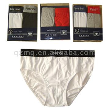  Men`s Briefs (Slips pour hommes)