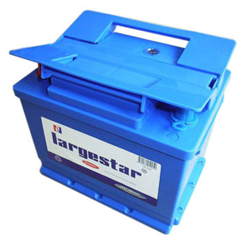  Car Battery (DIN55 with 4 terminal) (Car Battery (DIN55 avec 4 terminaux))