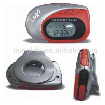  Pedometer With Pulse Rate Monitor 338 Series (Шагомер с пульса монитор серии 338)