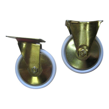  PP Light Industrial Caster (Zinc Yellow) (PP Industrial Light Caster (zinc jaune))