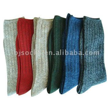  Men`s Rib Sock (Rib Men`s Sock)