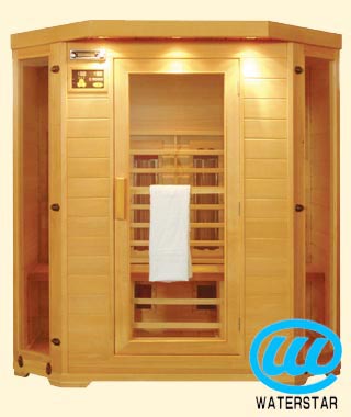 Waterstar Far Infrared Sauna Cabin from Xuzhou (WaterStar Дальнем Инфракрасные сауны кабины из Хучжоу)