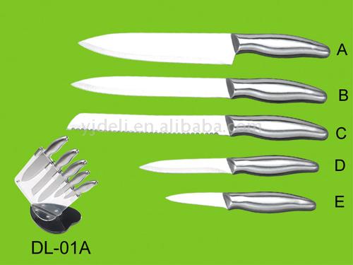  Steel Handle Knife (Couteau en acier inox)