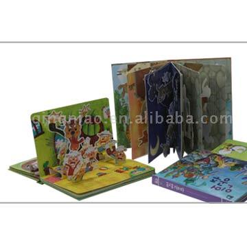  Children Cartoon / Solid Books (Детский мультфильм / Solid книги)