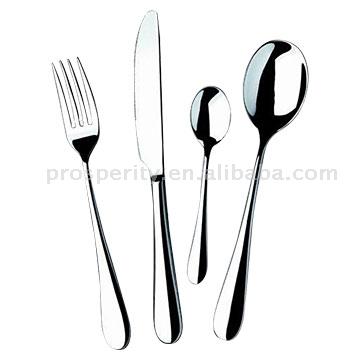  Stainless Steel Cutlery Set (Edelstahl Besteck-Set)
