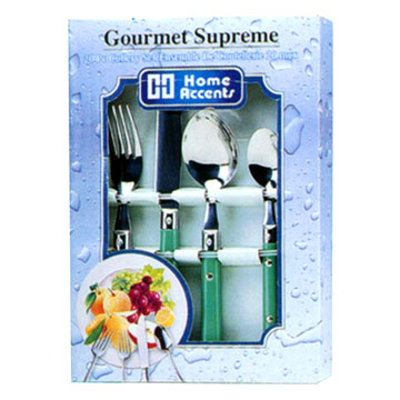  Cutlery Set With Color Box (Besteck-Set Mit Color Box)