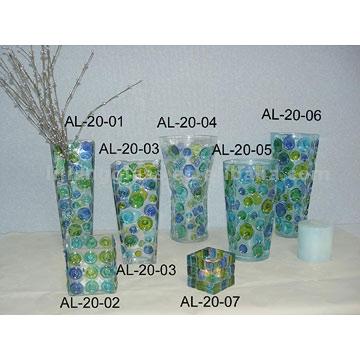  Hand Painted Glass Vases (Ручная роспись стеклянные вазы)