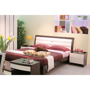  King Size Bed & Night Stand (King Size Bed & Night Stand)