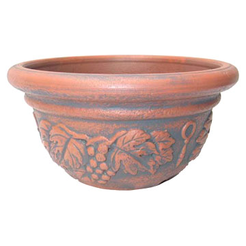  Imitation Terracotta Plastic Flowerpot (Imitation Terracotta pot de fleurs en plastique)