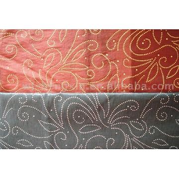  Nylon/Polyester Taffeta with Gilding (Nylon / Polyester Taffetas de dorures)