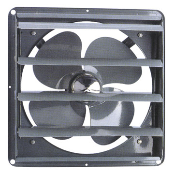  Industrial Fan With Shutter (Промышленный вентилятор с жалюзи)