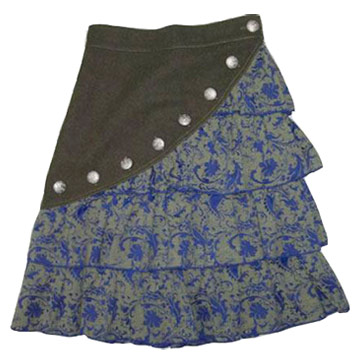  Woman`s Automn Skirt (Женская Осенний Юбка)