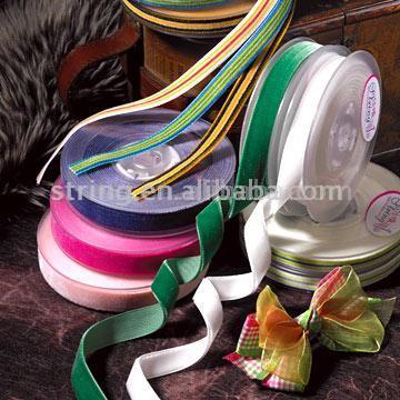 Polyester Veleteen Ribbon, Polyester Velvet Ribbon (Polyester Veleteen ruban, ruban de velours polyester)