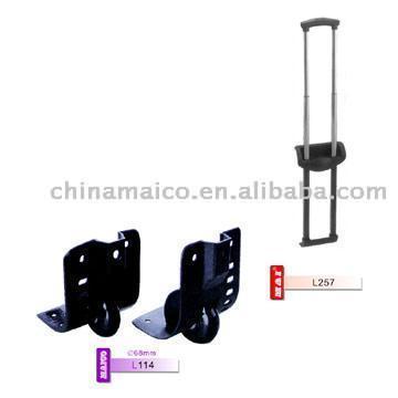  Trolley Bar and Round Angle Caster (Trolley Bar and Round angle de chasse)