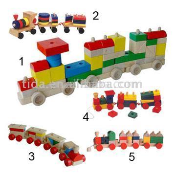  Wooden Train ( Wooden Train)