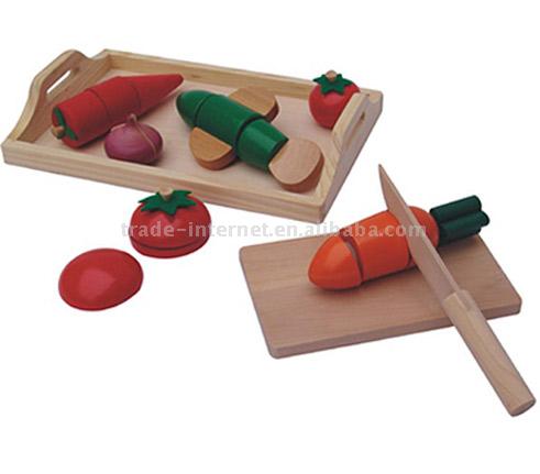  Wooden Fruit Toy (Fruit de jouets en bois)