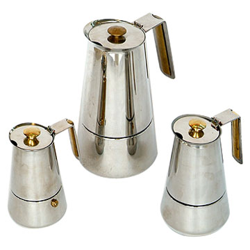  Stainless Steel Coffee Maker (Нержавеющая сталь Кофеварка)