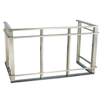  Aluminum Rectangular Handrail (Перила алюминиевые прямоугольные)