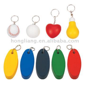  Stress Reliever with Key Chain (Stress releveur avec Key Chain)