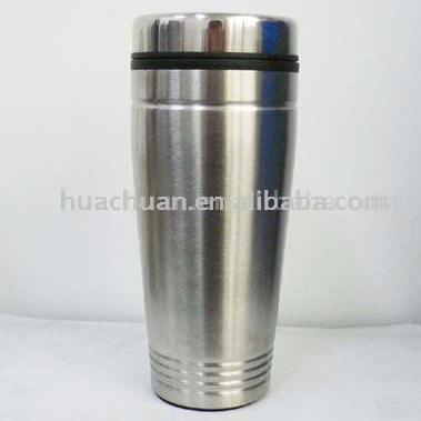  Stainless Steel Flask and Cup with PU ( Stainless Steel Flask and Cup with PU)