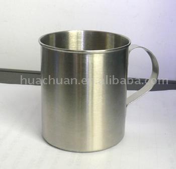 16oz. Double-Wall Stainless Steel Auto Mug with Ribwork ( 16oz. Double-Wall Stainless Steel Auto Mug with Ribwork)