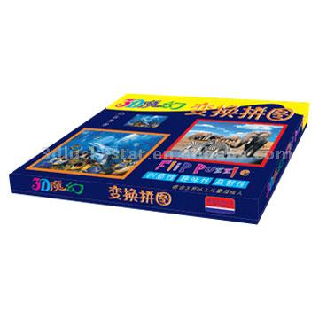  2D/3D Lenticular Puzzle ()