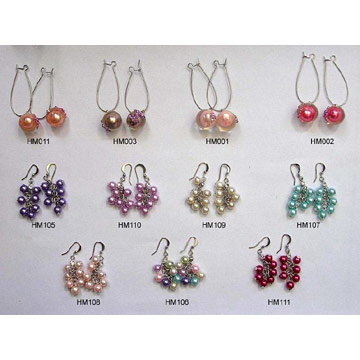  Pearl Earrings (Pearl Earrings)