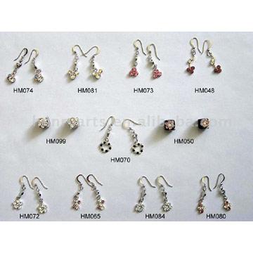  Metal Earrings (Boucles d`oreilles en métal)