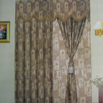  Printed Jacquard Curtain (Печатный жаккард занавес)