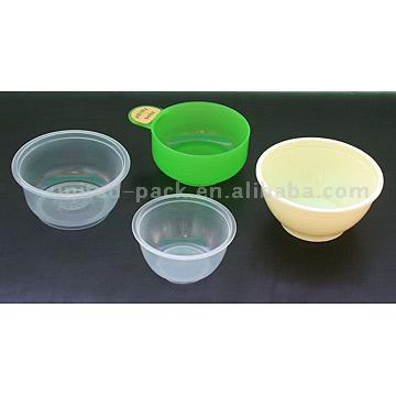  Plastic Bowls (Bols en plastique)