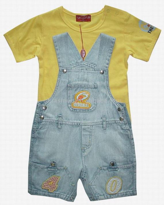  Baby T-Shirt + Overall ( Baby T-Shirt + Overall)