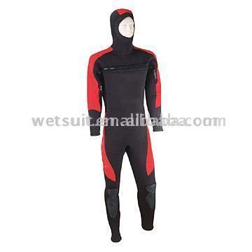  5.0mm Semi-Dry (Cold Weather) Neoprene SUBA Diving Suit (5,0 mm demi-sec (temps froid) Néoprène SUBA Diving Suit)