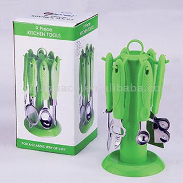  6pc Kitchen Tools Set (6pc кухонный инвентарь Установить)