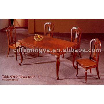 Dining Table & Chair Set (Обеденный стол председатель & Установить)