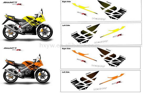  Motor Bike Decal (Motor Bike Термоаппликации)