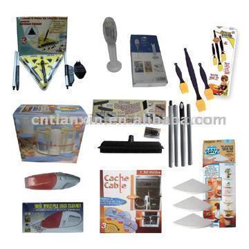  Plastic Cable Tidy Kit, Drawer Organizer, Brush, Eggbeater, Computer Cleane (Plastic Tidy Cable Kit, Organisateur de tiroir, Pinceau, Eggbeater, Computer CLE)