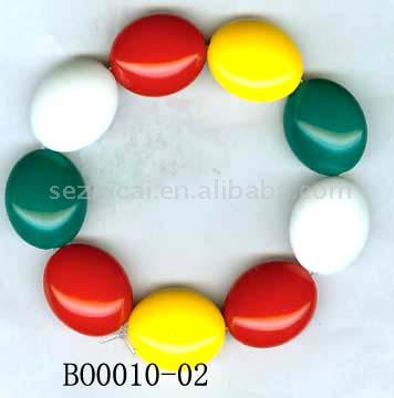  Plastic Beaded Bracelet (Bracelet en perles de plastique)