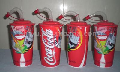  3D Lenticular Cup with Coco Cola Design (Lenticulaire 3D Cup avec Coco Cola Design)