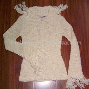  Ladies` Long Sleeve Knitted Cardigan ( Ladies` Long Sleeve Knitted Cardigan)