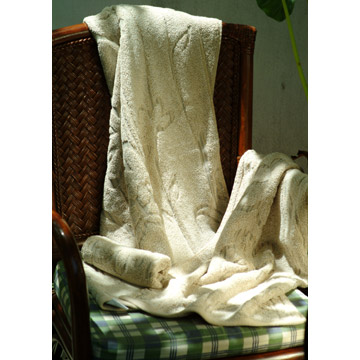  Jacquard Bath Towel (Jacquard Serviette de bain)