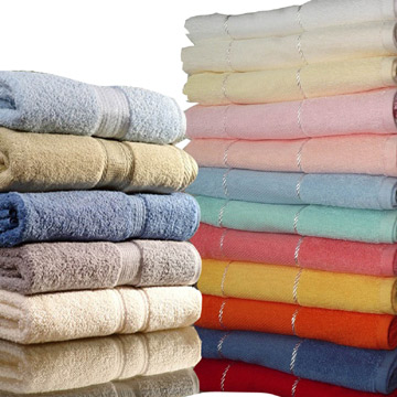  Solid Dyed Bath Towels ( Solid Dyed Bath Towels)