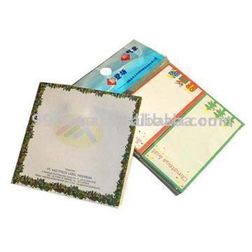  Self Adhesive Notes/Sticky Notes (3" x 3") (Auto-adhésives Notes / Notes Autocollantes (3 "x 3"))