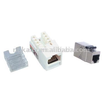  RJ45 Cat5e Keystone Jack (Pass-Thru) ( RJ45 Cat5e Keystone Jack (Pass-Thru))