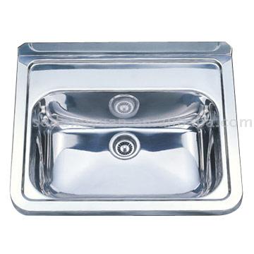  Stainless Steel Sink (Edelstahl-Waschbecken)