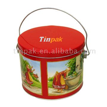  Round Cookie Tin (Round Cookie Tin)